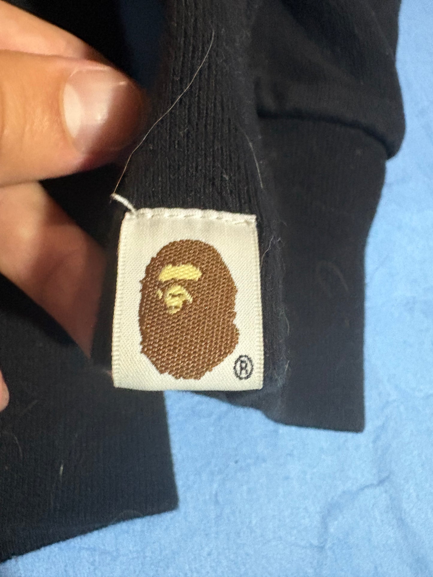 Reversible Camo/Black Bape Hoodie