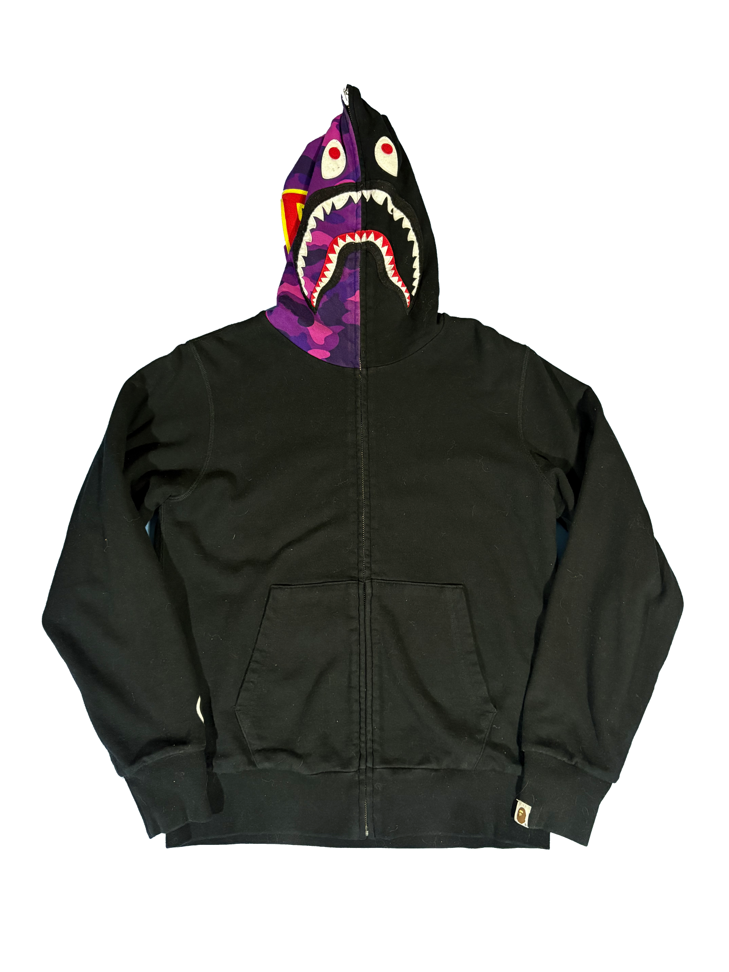 Reversible Camo/Black Bape Hoodie