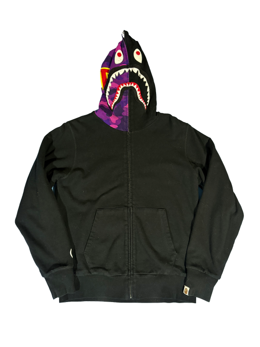 Reversible Camo/Black Bape Hoodie