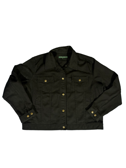 Ralph Lauren Black Denim Jacket